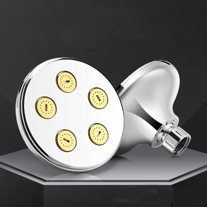 High Pressure Shower Head Water Saving Rainfall Showerhead 360 Degree Rotatable Filter Faucet Tap Shower Bathroom Accessories - V.I.P Digital Presence
