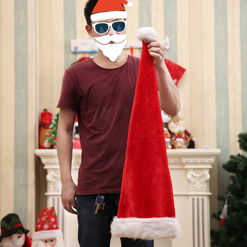 Christmas supplies, Christmas hats, extended adult Christmas hats, adult plush Christmas hats, Christmas props - V.I.P Digital Presence