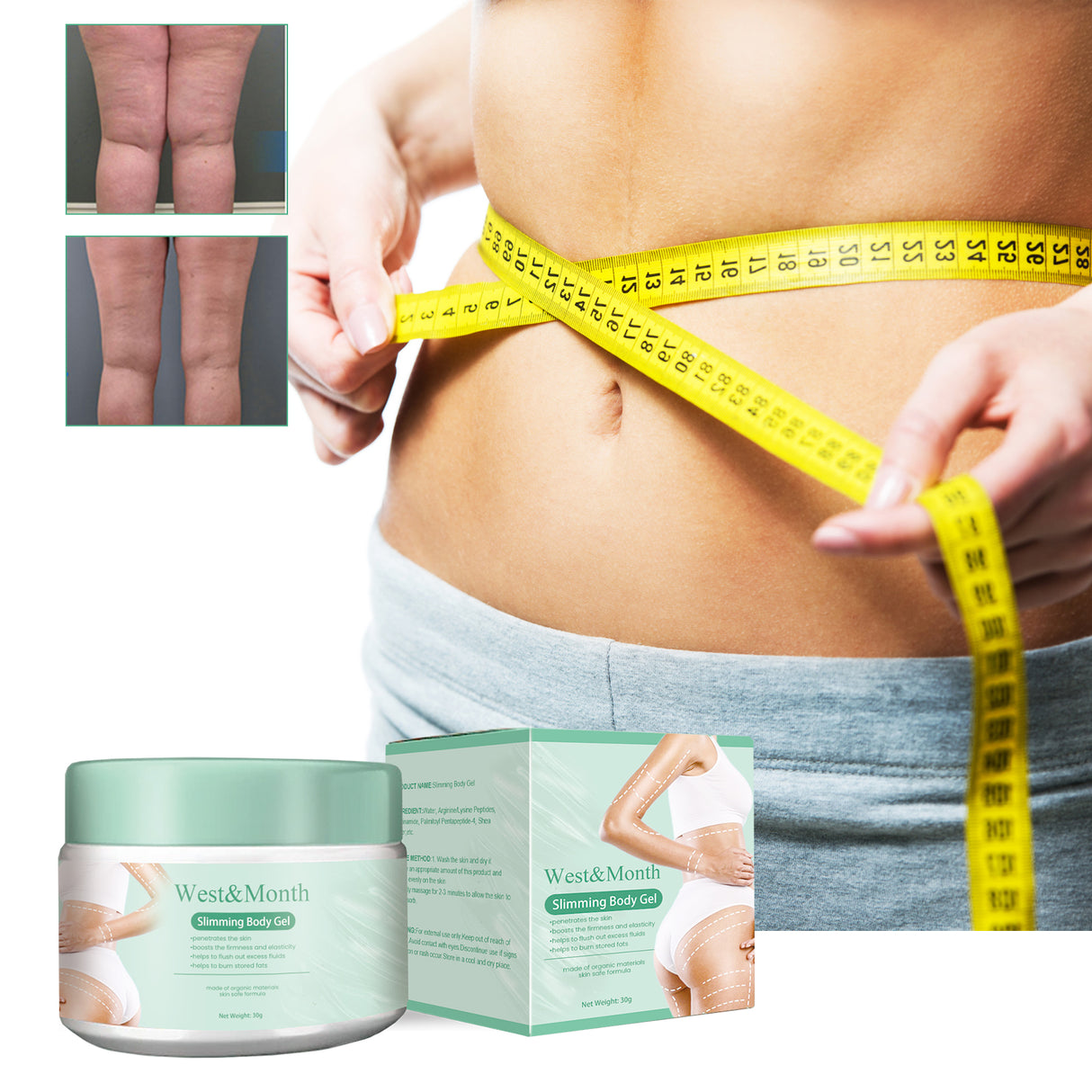Slimming Body Gel, Firming Skin Body Slimming Massage Shaping Gel - V.I.P Digital Presence