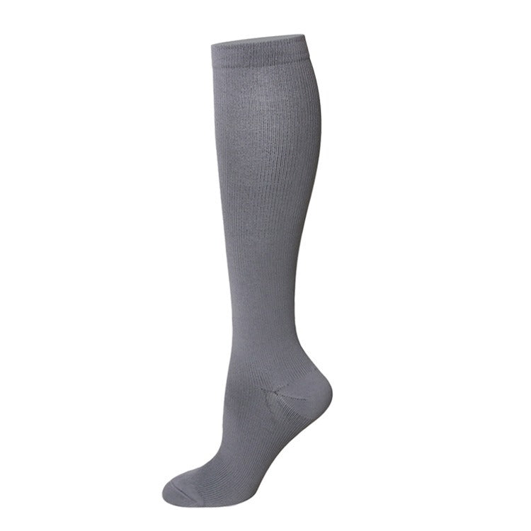Medium tube solid color compression socks jump rope sports socks pressure socks student calf socks pressure socks - V.I.P Digital Presence