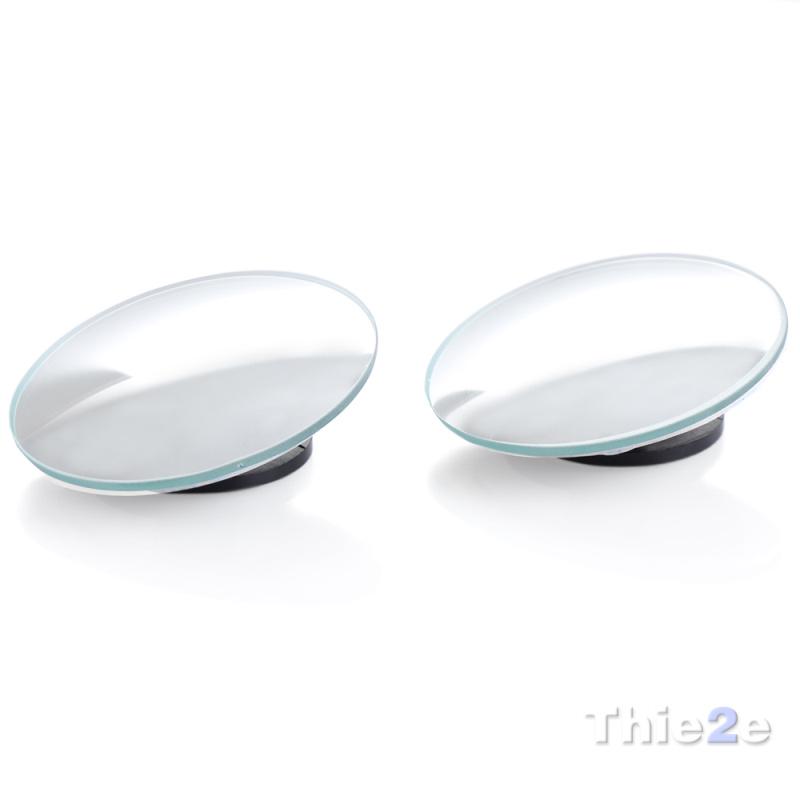 1 pair 360 Degree frameless ultrathin Wide Angle Round Convex Blind Spot mirror for parking Rear view mirror - V.I.P Digital Presence