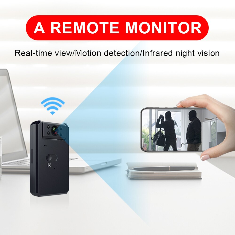4K Mini Camera WiFi Smart Wireless Camcorder IP Hotspot HD Night Vision Video Micro Small Cam Motion Detection Vlog Espia - V.I.P Digital Presence