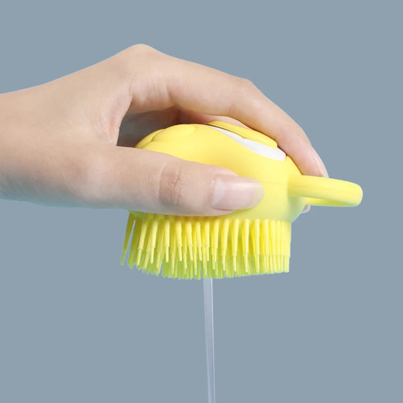 Adult And Children Silicone Bath Brush, Bath Brush, Soft And Creative Bath Brush, Skin-friendly Massage Foaming Shampoo Brush - V.I.P Digital Presence