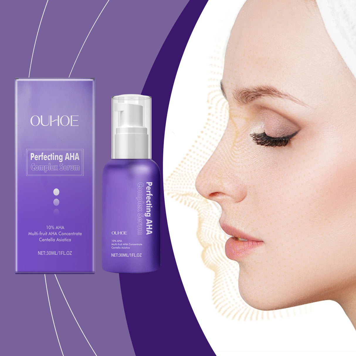 Esencia facial, hidratante suave, reafirmante, iluminadora y rejuvenecedora.