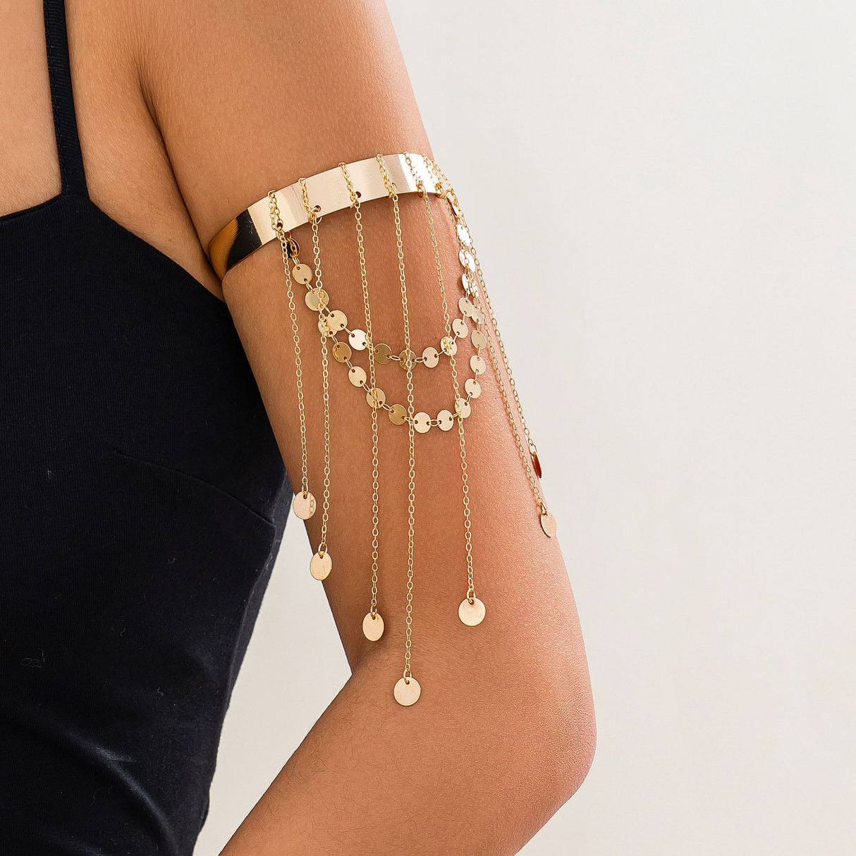 Western style beaded tassel arm chain jewelry Bohemian love arm bracelet for women - V.I.P Digital Presence