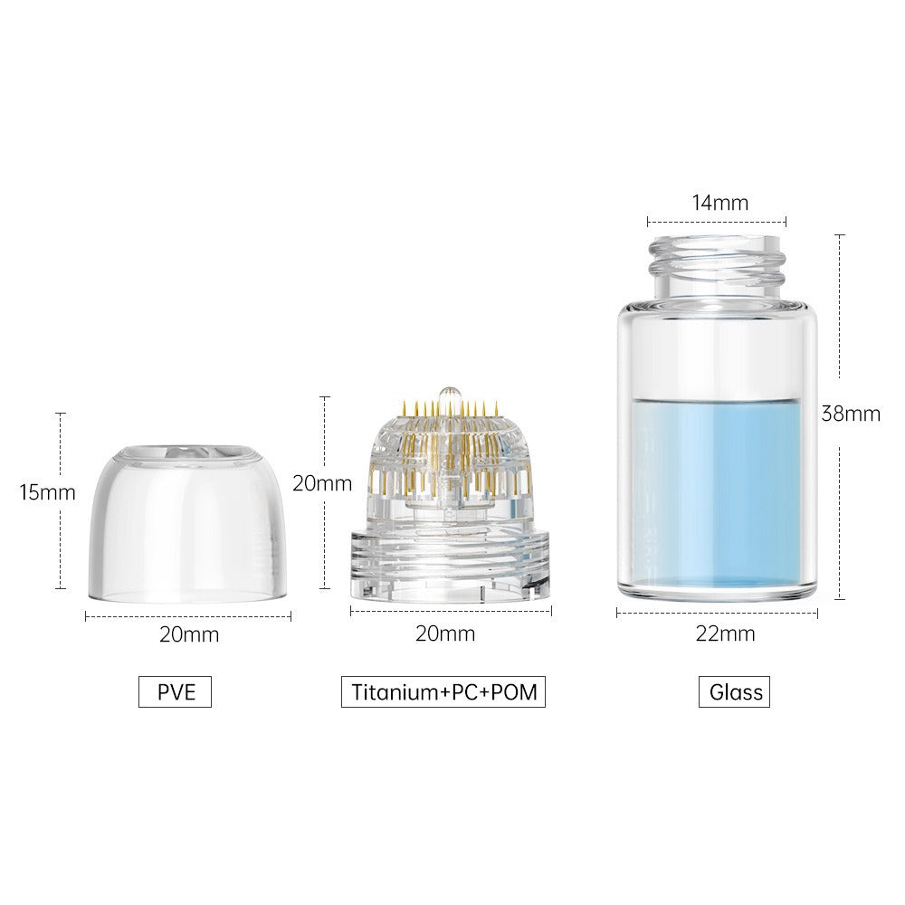 hydra roller 20 pins microneedling hydra roller stamp hydra needles derma stamp - V.I.P Digital Presence