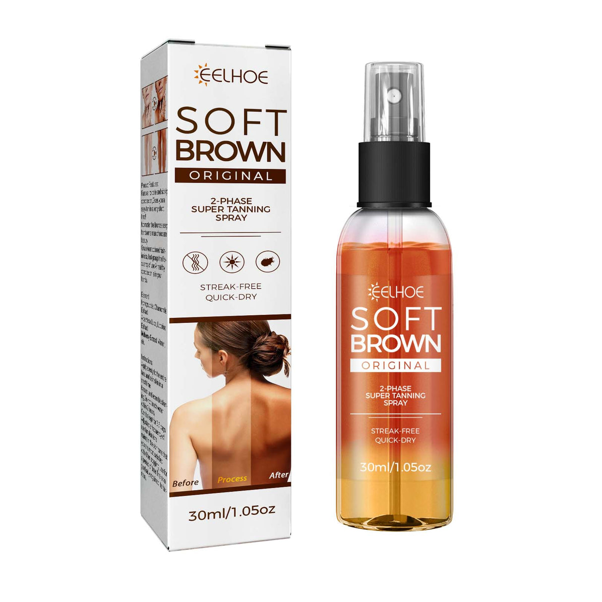 Helps Tan Spray, Helps Black Refreshing Natural Bronzer Wheat Color Helps Tan Spray - V.I.P Digital Presence
