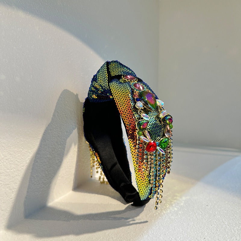 Retro Fashion Colored Diamond Versatile Hair Accessories - V.I.P Digital Presence