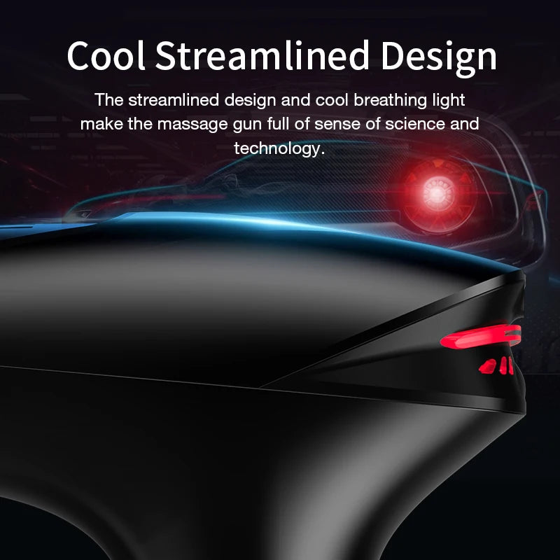 Icy Cold Compress Massage Gun Electric Percussion Pistol Massager For Body Neck Back Sport Deep Tissue Muscle Relaxation - V.I.P Digital Presence