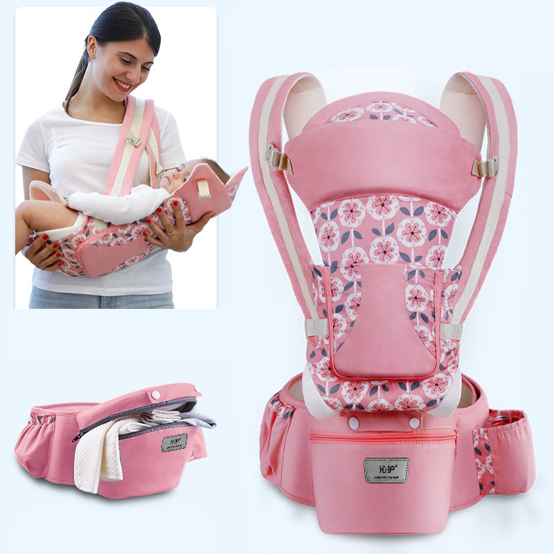 Portabebés ergonómico de 0 a 48 meses, 3 en 1, con asiento frontal, tipo canguro