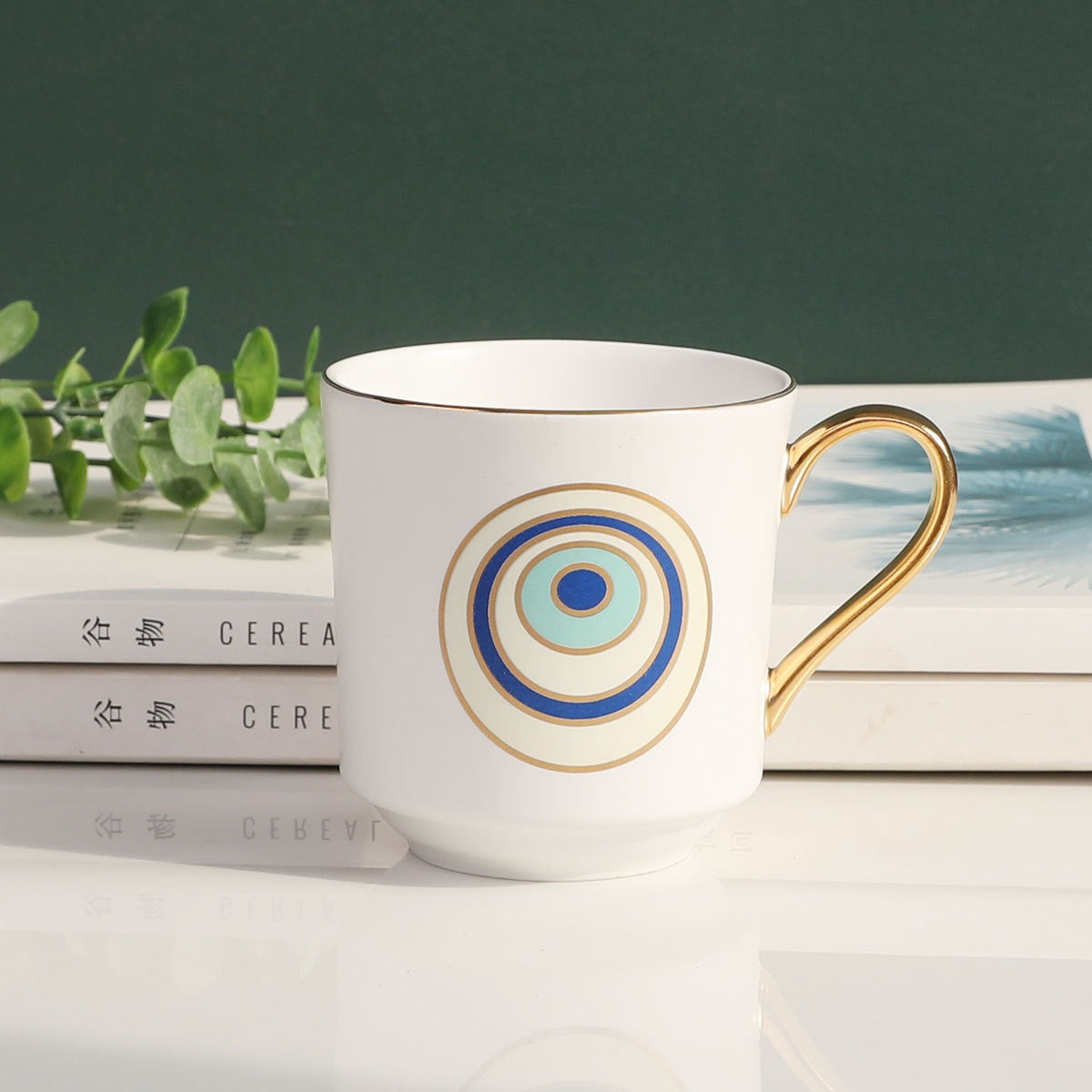 Big eyes mug ceramic water cup ins simple cup - V.I.P Digital Presence