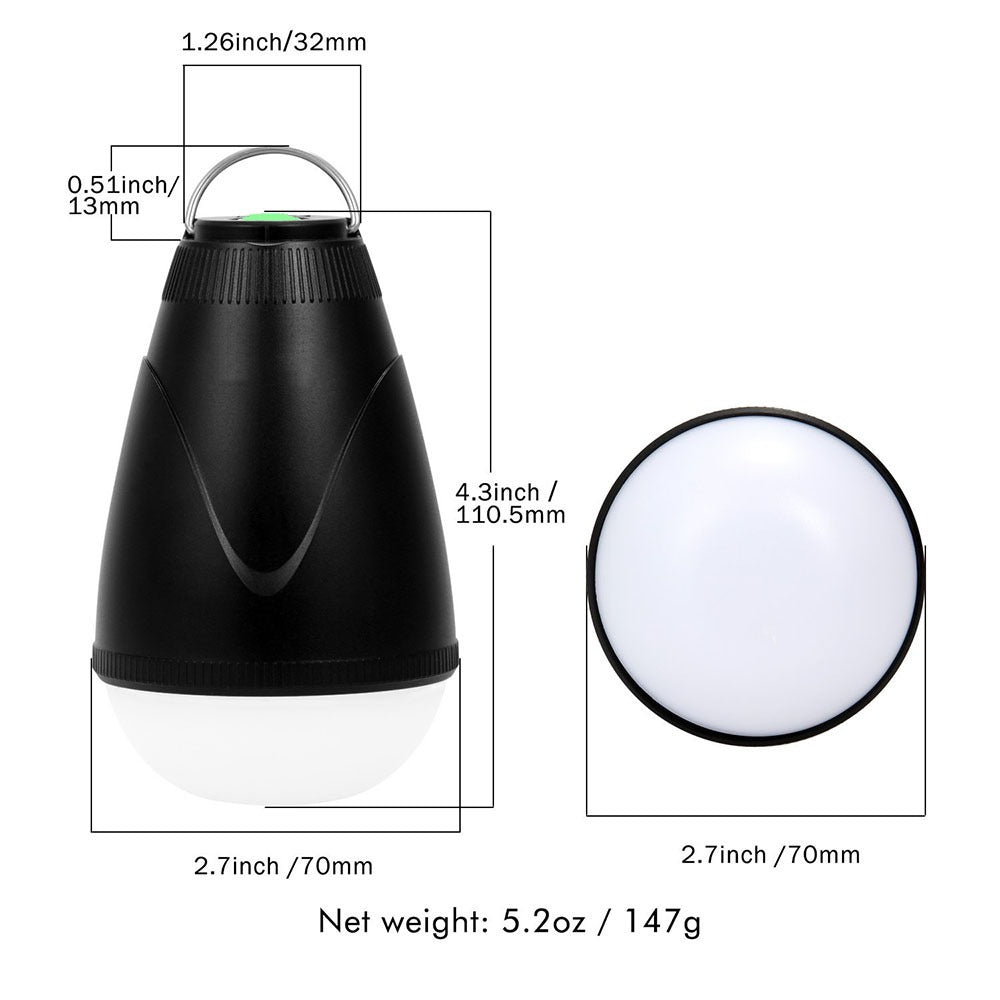 Mini Camping Lights New Night Lights Rainproof Camping Lights Remote Control LED Hook Tent Lights - V.I.P Digital Presence