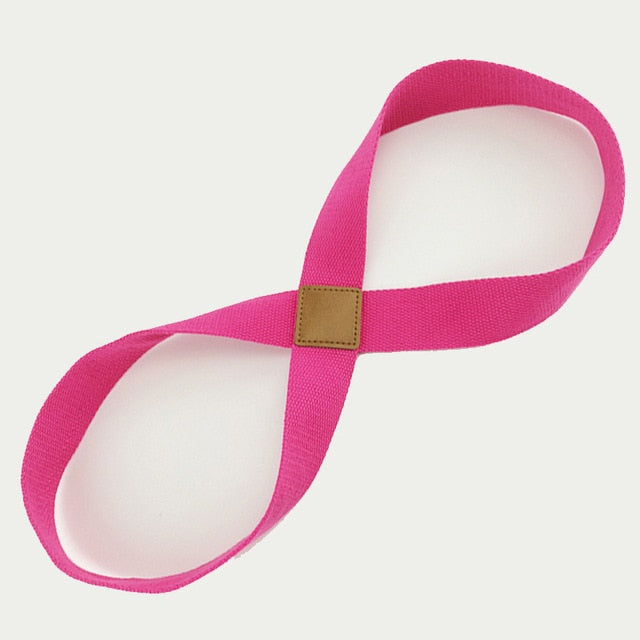 Yoga Stretch Strap Belt 8-shaped Women Pull Up Bands Belt Rope for Wrist Training Gym Pilates Physical Therapy Fitness Equipment - V.I.P Digital Presence