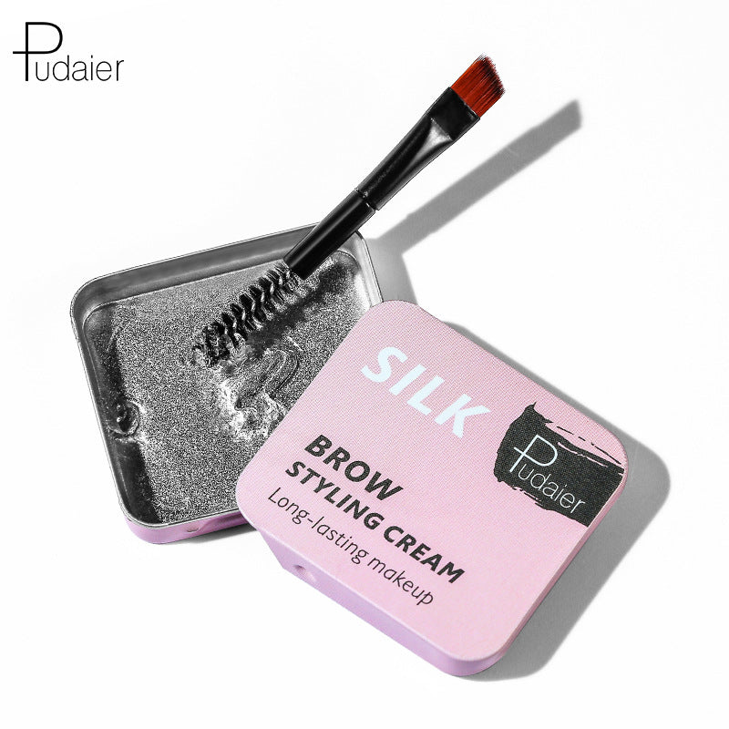Pudaier Natural Wild Brow Styling Soap Eyebrow Cream Colorless Moisturizing Natural - V.I.P Digital Presence