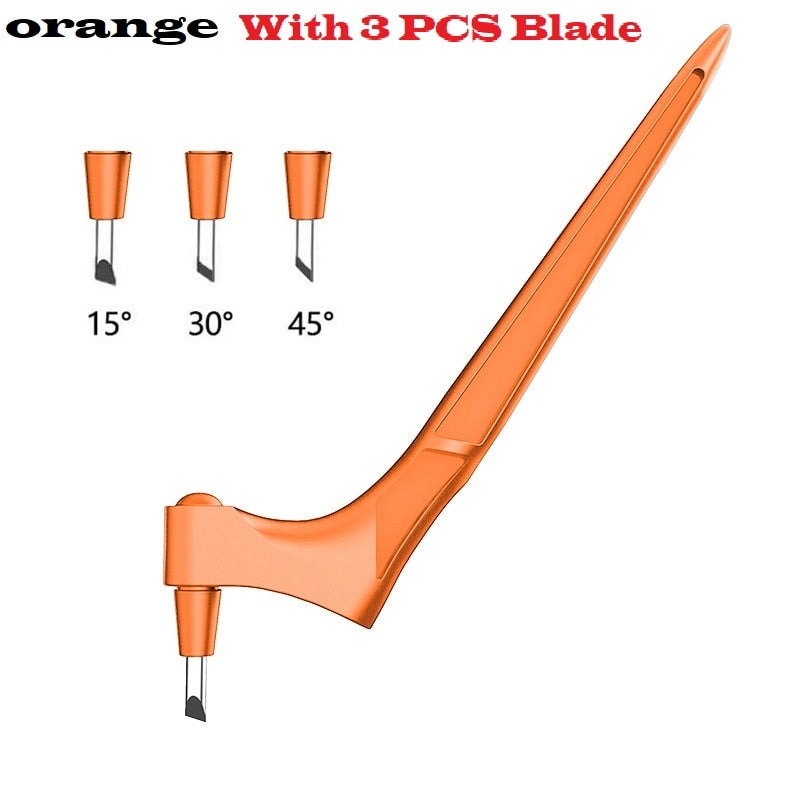 Craft Cutting Tools 360 Rotating Blade Paper-Cutter 3 Replace Blade Craft Cutting Knife DIY Art Wear-Resisting Art Cutting Tool - V.I.P Digital Presence
