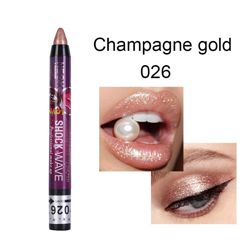 KISS SUSY 36 color eye shadow pencil stick lip pencil 2 in 1 is not easy to smudge - V.I.P Digital Presence