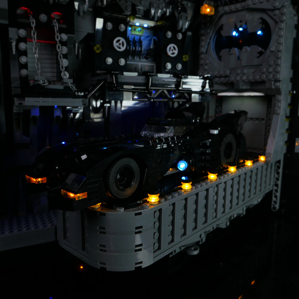LP building block lighting suitable for LEGO 76252 Batcave Shadow Box building block model LED remote control lighting - V.I.P Digital Presence
