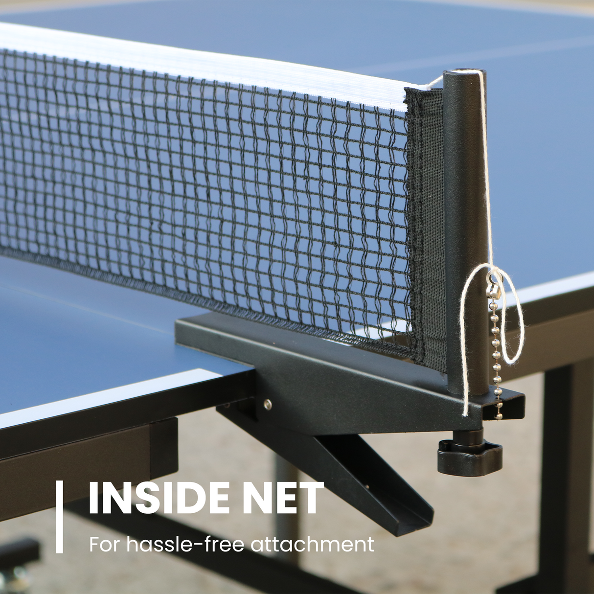 Table tennis 15mm professional MDF indoor table with table tennis net and racket 108 "x 60" x 30“ - V.I.P Digital Presence
