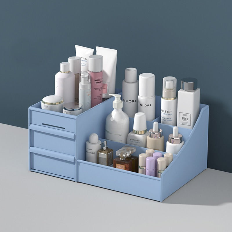 Drawer style cosmetic storage box jewelry sorting skincare tabletop dressing table - V.I.P Digital Presence