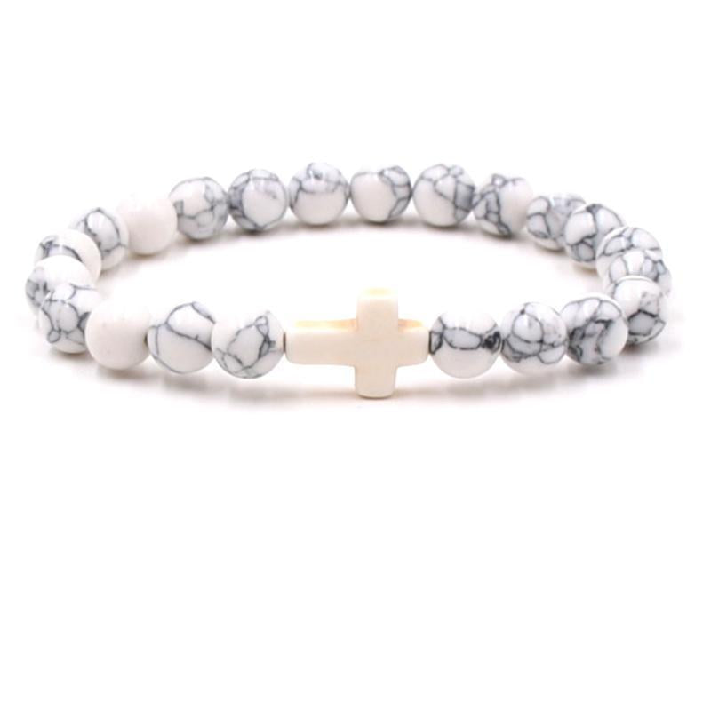Fashion bead jewelry cross bracelet - V.I.P Digital Presence