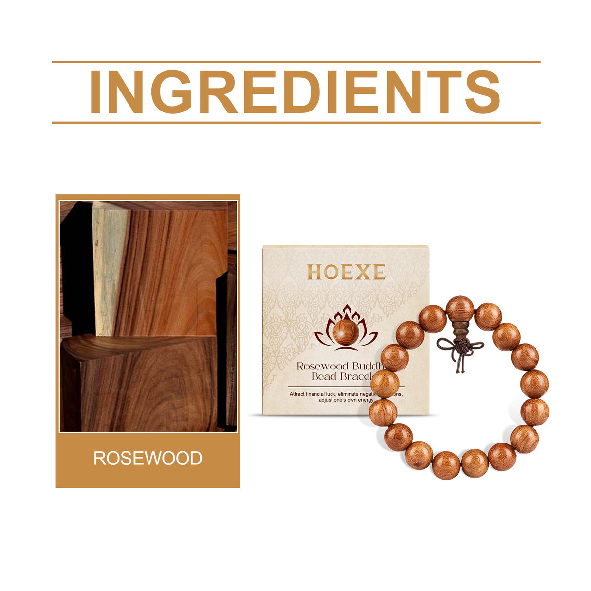 Rosewood Buddha Bead Bracelet Daily Simple Fashion Design Bracelet Personality All-In-One Beaded Bracelet - V.I.P Digital Presence