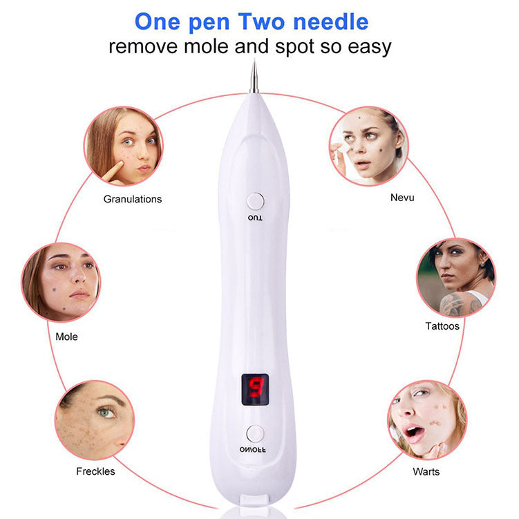 HailiCare Second Generation Display Mole Point Pen Electric Beauty Instrument Freckle Pen Tattoo Embroidery Beauty Instrument - V.I.P Digital Presence