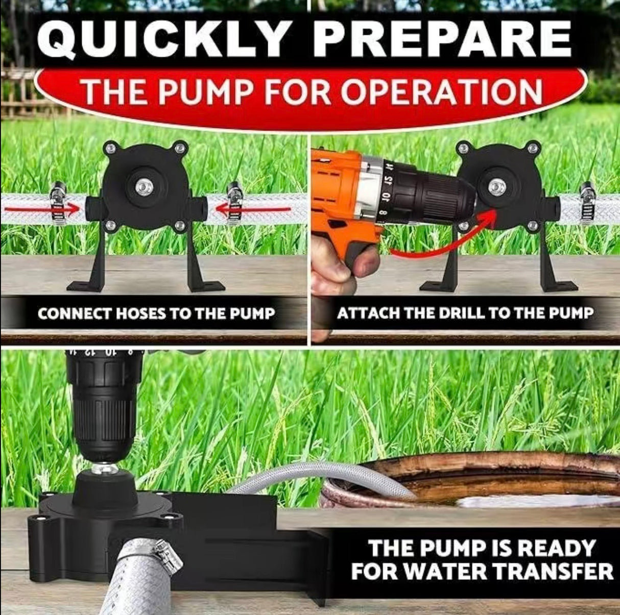 QuickDrill Fluid Pump