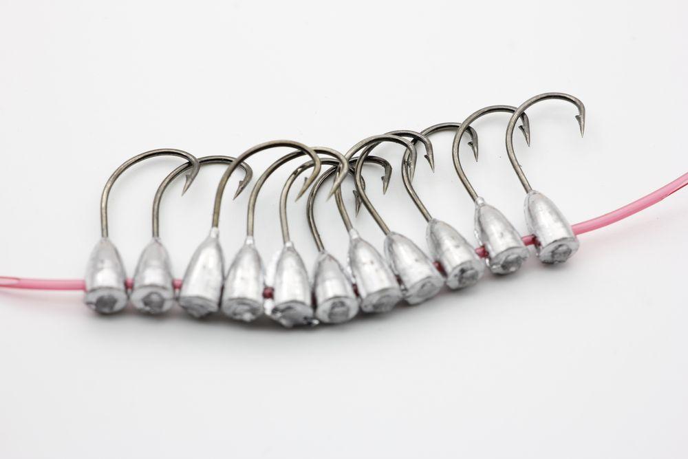Rompin 10pcs/bag overturned hook lead fishing hooks - V.I.P Digital Presence