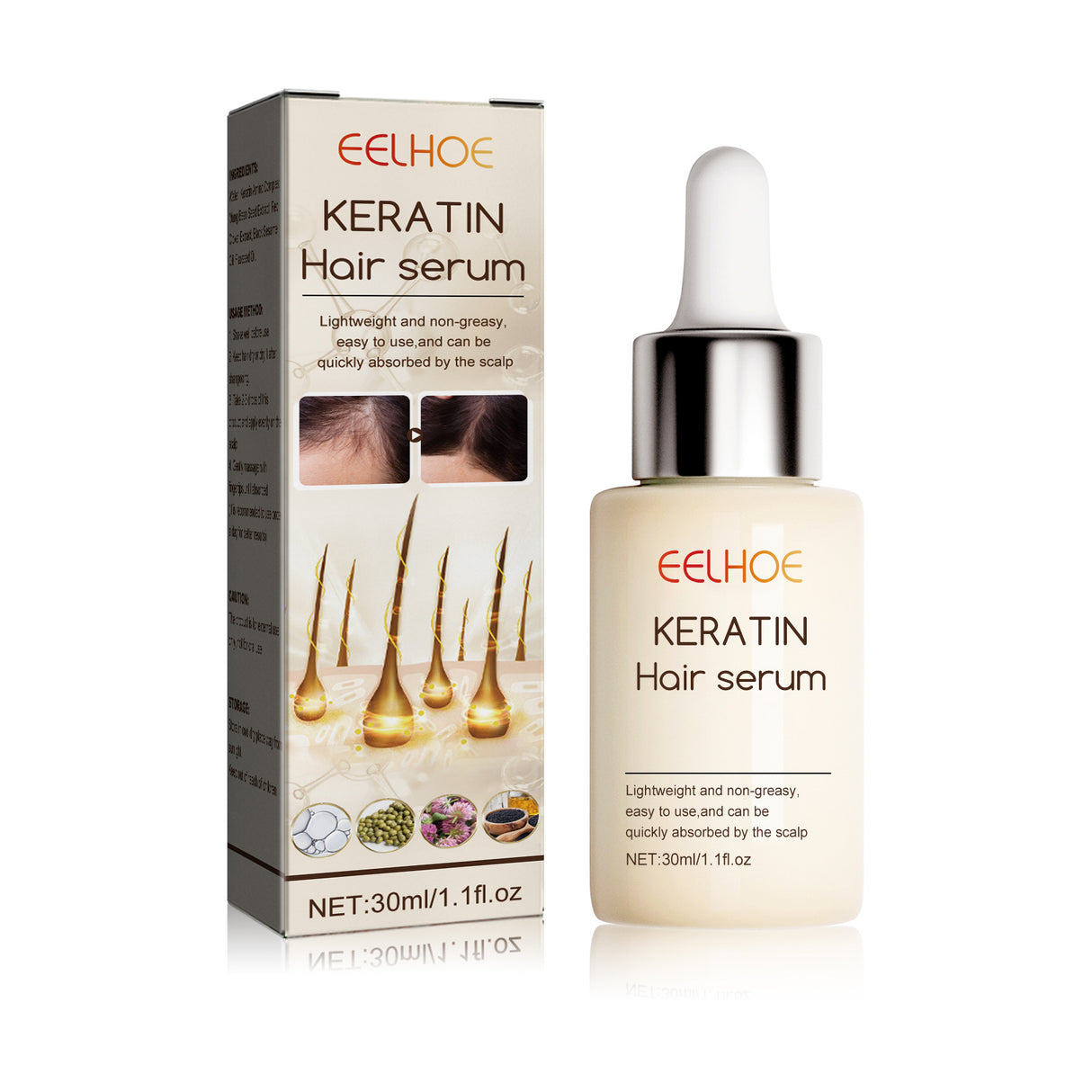 Hair Enrichment Essence, Moisturizes Hair Repair Hair Root Thickening Hairline Strengthening Hair Treatment Essence - V.I.P Digital Presence