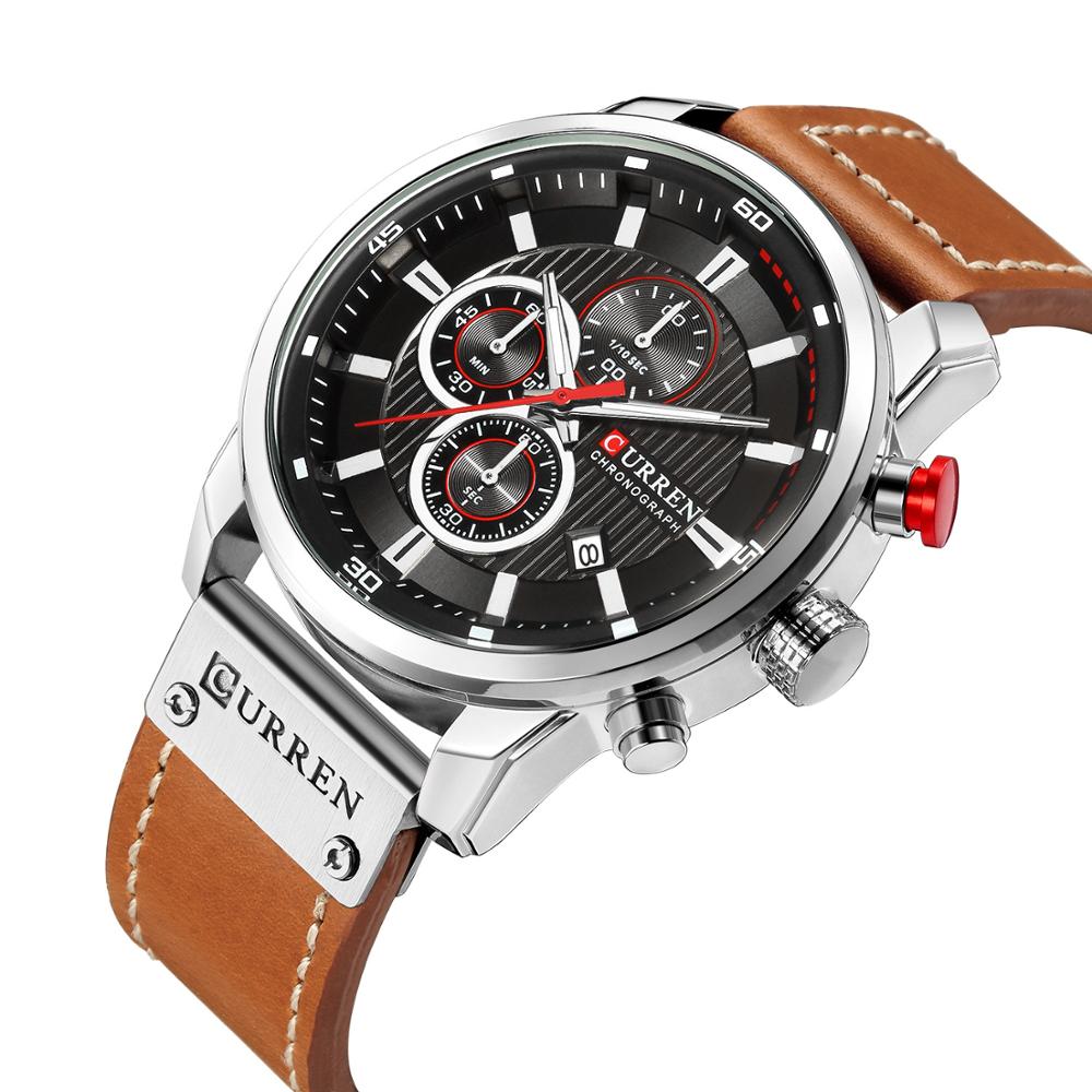Watch Top Brand Man Watches with Chronograph Sports Waterproof Clock Man Watches Military Luxury Men's Watch Analog Quartz - V.I.P Digital Presence