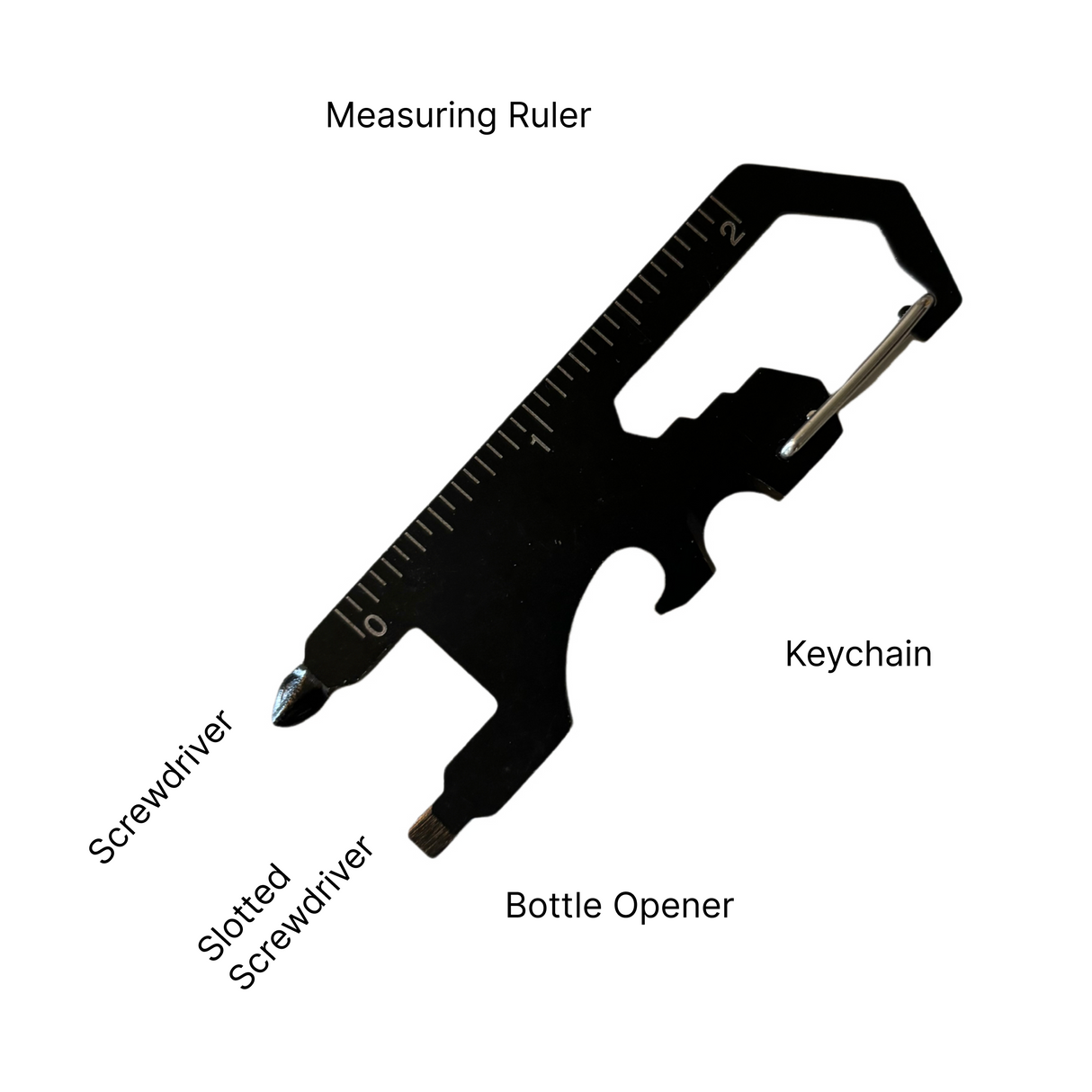 Outdoor Multi-function EDC tool card opener keychain with multi-purpose gadgets outdoor tools - V.I.P Digital Presence