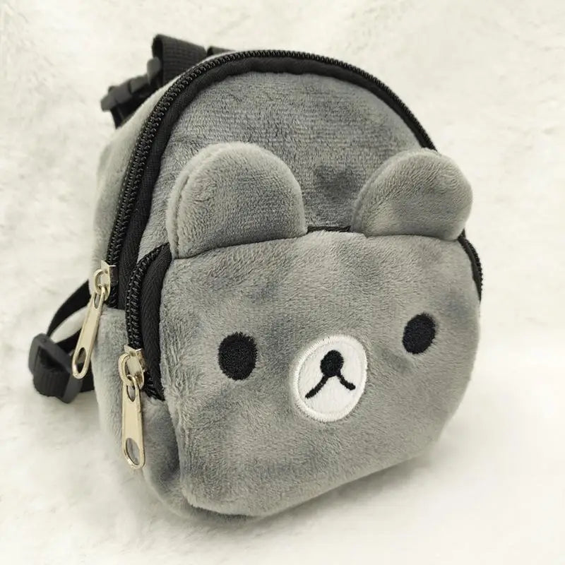 Pet Dog Backpack Durable Puppy Self Carry Backpack Adjustable Leash Cartoon Portable Harness Teddy Dog Outdoor Snack Bag - V.I.P Digital Presence