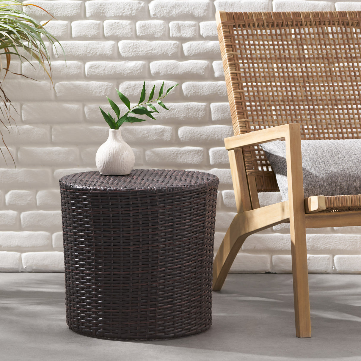 KINGSTOWN RD BARREL SIDE TABLE - V.I.P Digital Presence