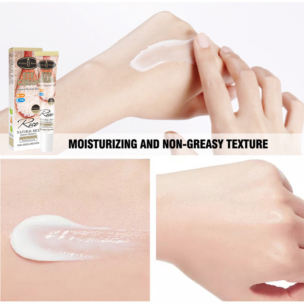 Rice Eye Cream To Remove Eye Bags And Dark Circles To Fade Fine Lines And Firming Eye Care Eye Cream - V.I.P Digital Presence