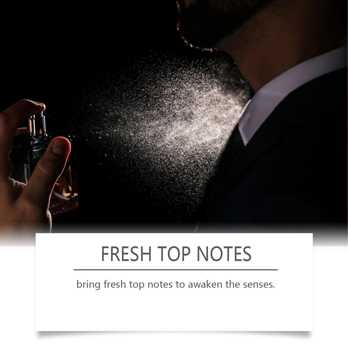 Amber Wood Perfume Spray Fresh Scent Exudes Charm Amber Natural Light Long-Lasting Portable Perfume - V.I.P Digital Presence