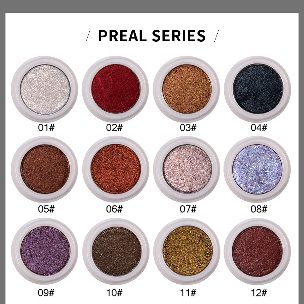 HANDAIYAN Makeup Eye Shadow Monochromatic Polarized Pearlescent Non-Smudge Eye Shadow Cream Easy To Color - V.I.P Digital Presence