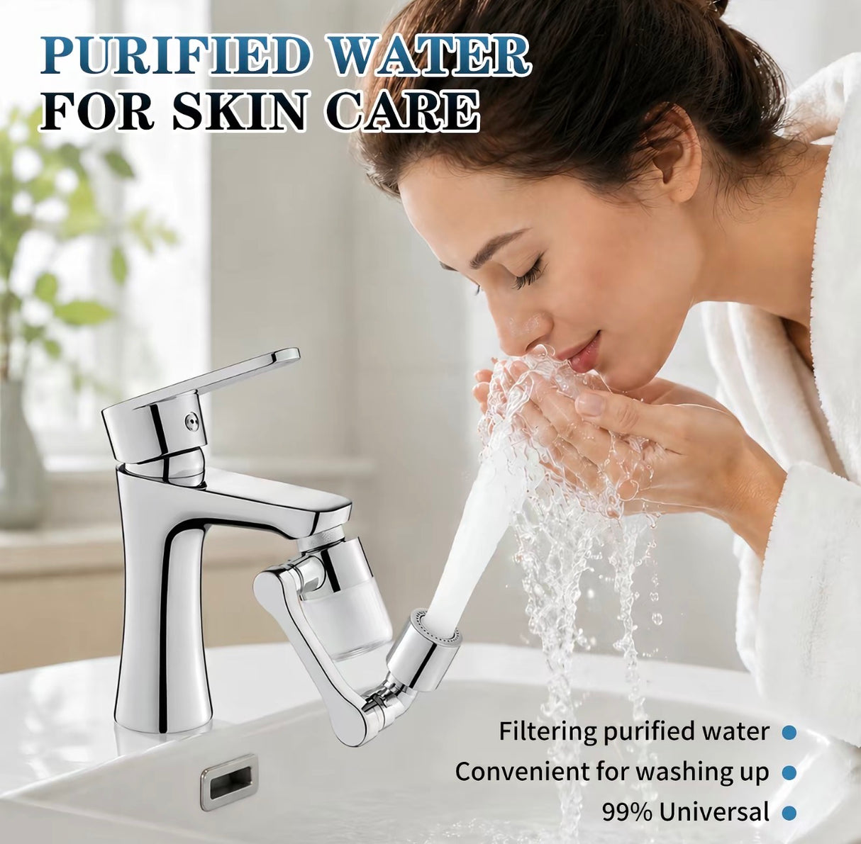 AquaSwirl Faucet Aerator Filter