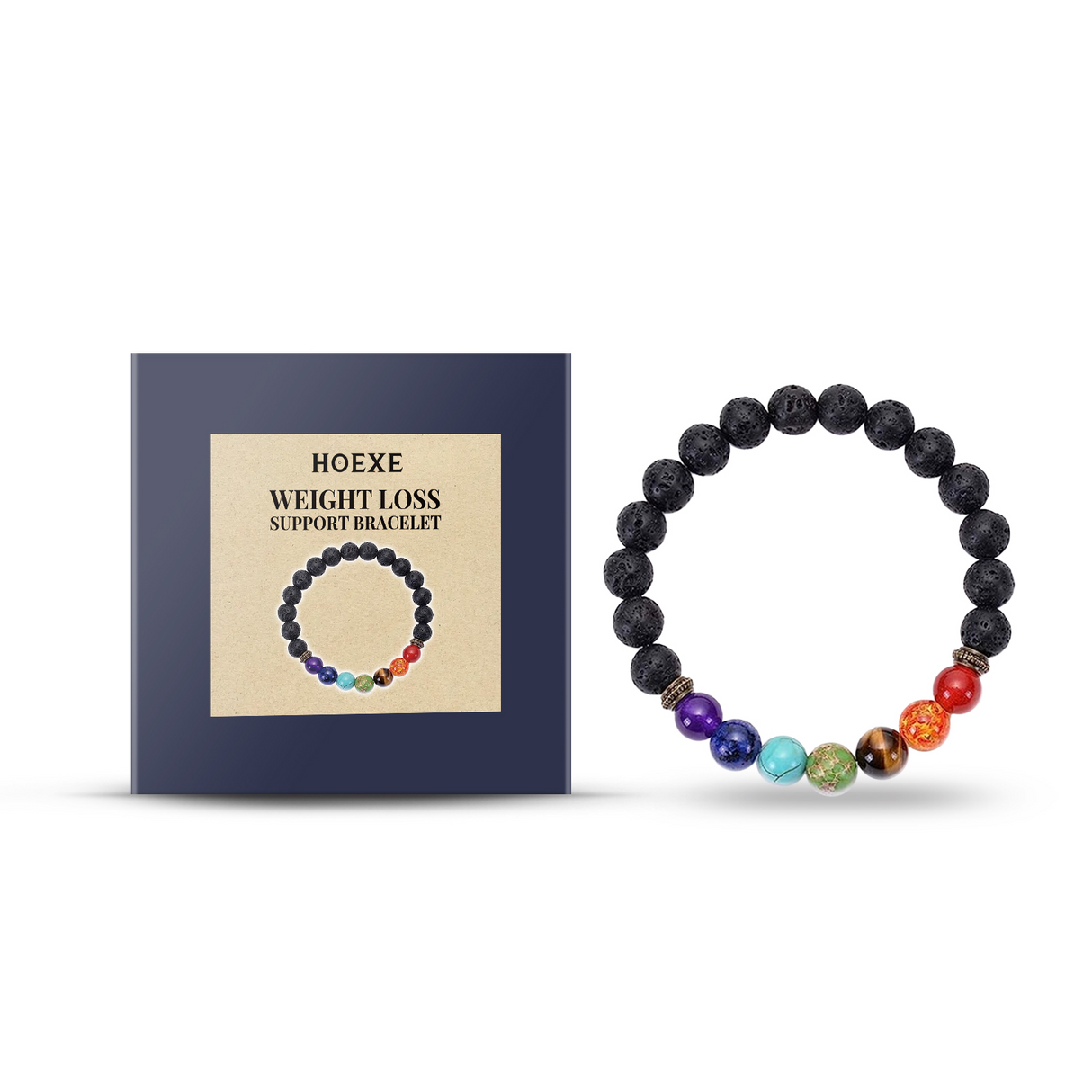 Jewelry Bracelet, Jewelry Beads String Colorful Volcanic Stone Bracelet Female Adjustable Braided Beading - V.I.P Digital Presence