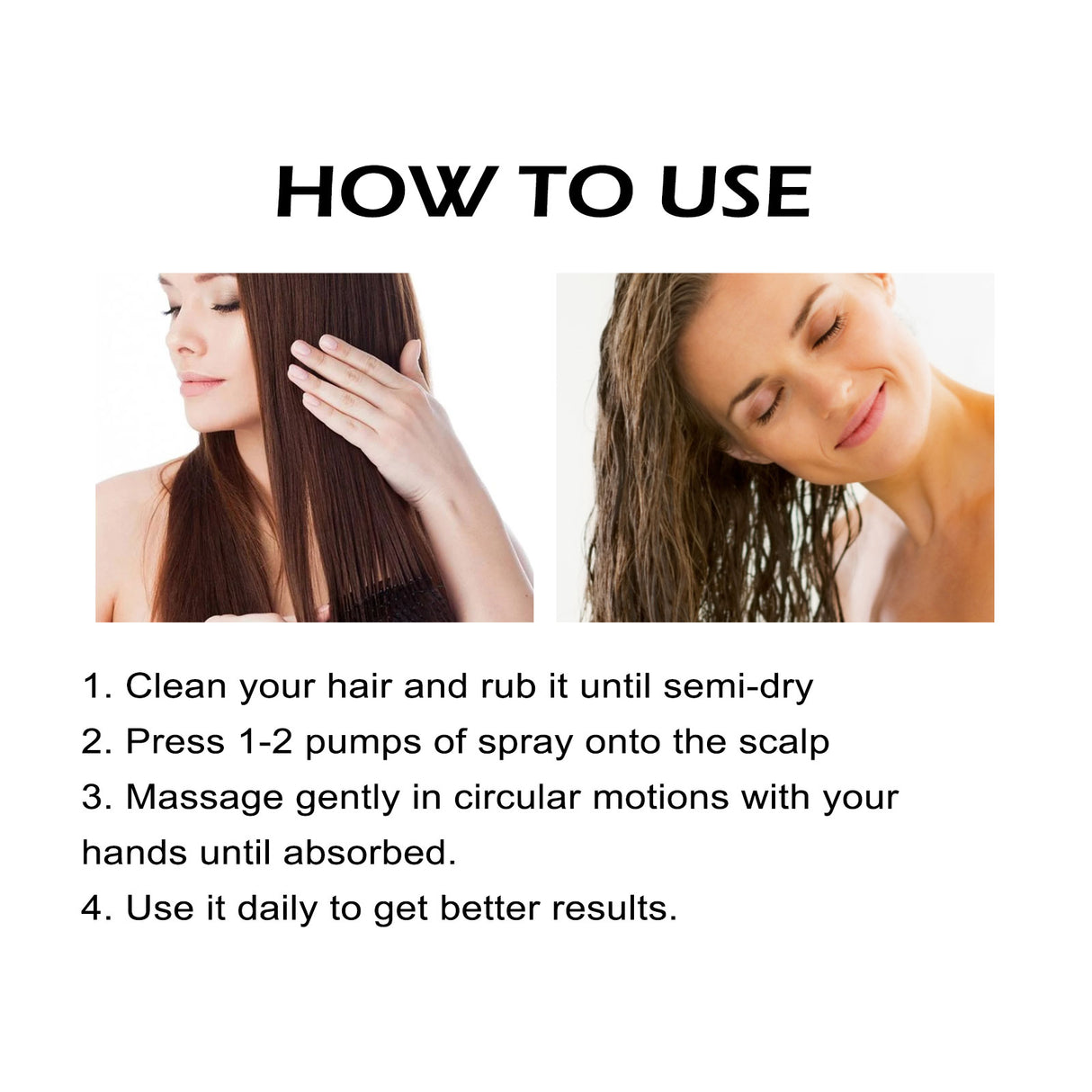 Rice hair Care Spray strengthens hair and moisturizes scalp - V.I.P Digital Presence