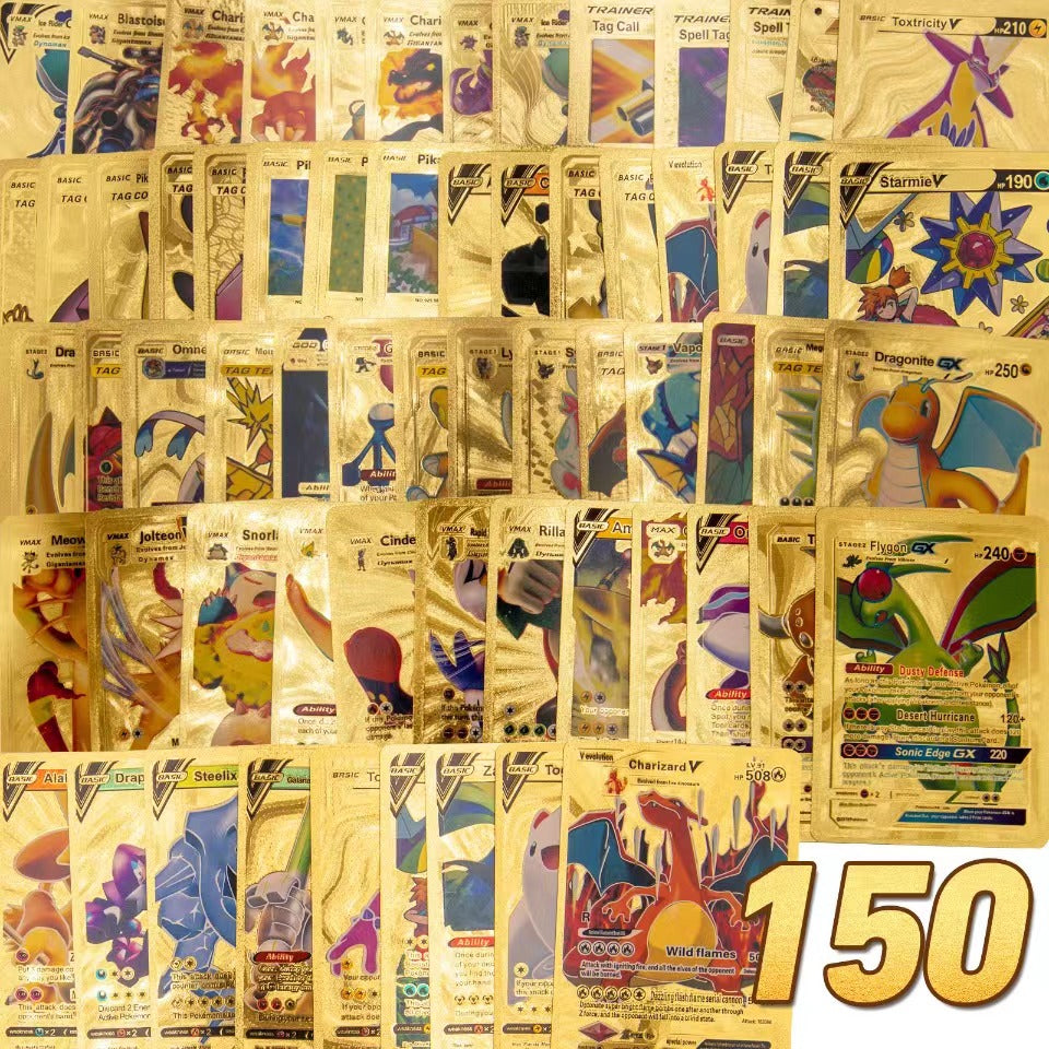 Pok é mon Gold Card Pikachu Card Spitfire Dragon VMAX Pok é mon Pok é mon PTCG English Flash Card - V.I.P Digital Presence