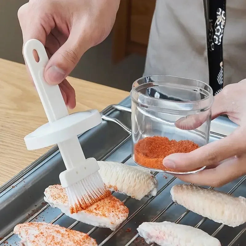 Cookware Bbq Oiler With Brush Kitchen Utensil Kitchen Baking Utensils Barbeque Oil Brush Outdoor Barbecue Cooking Tools Modern - V.I.P Digital Presence