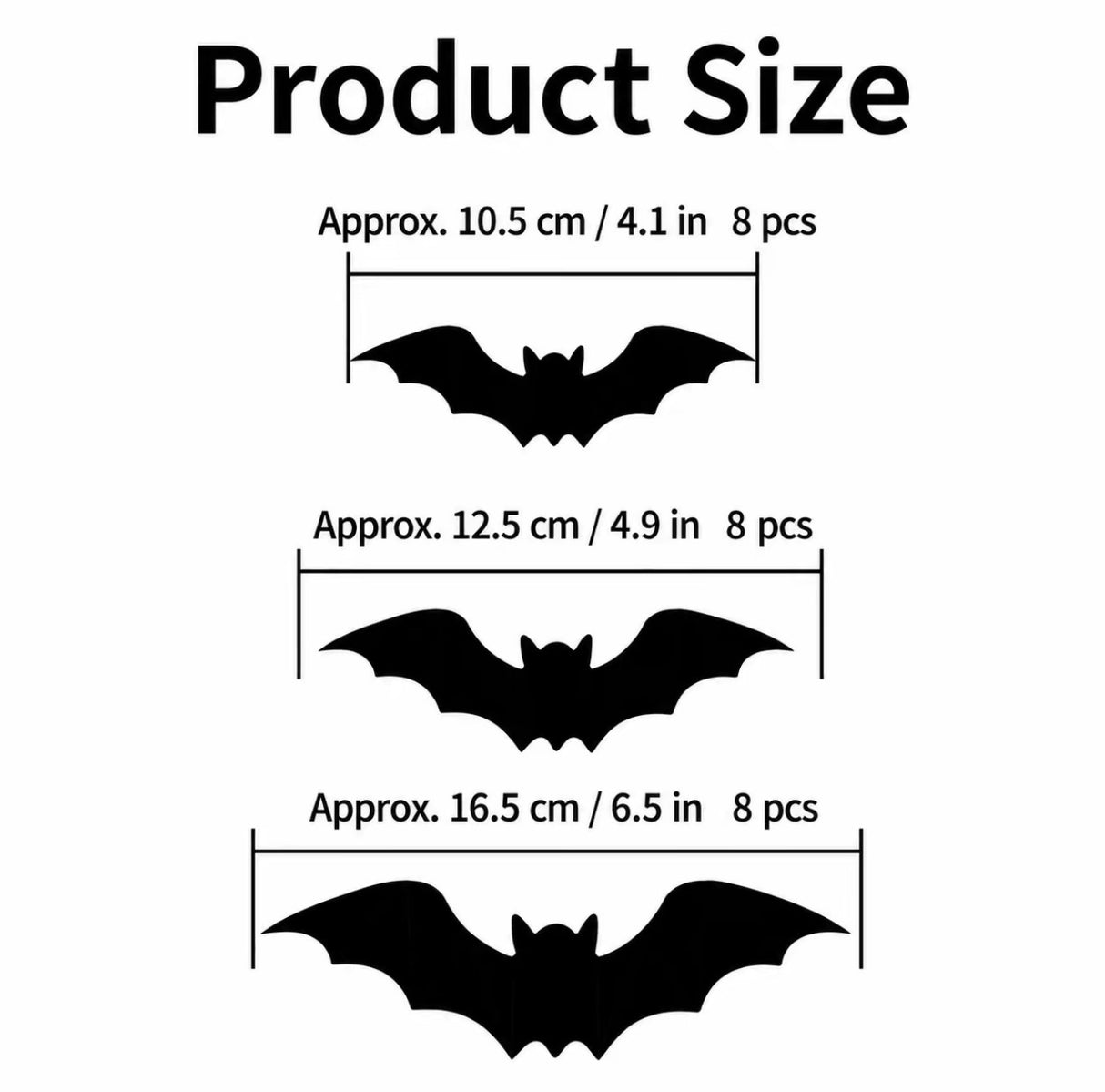 GlowBat 3D Halloween Bat Lights