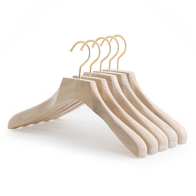 1PCS Household clothes hanging wooden anti-slip clothes rack - V.I.P Digital Presence