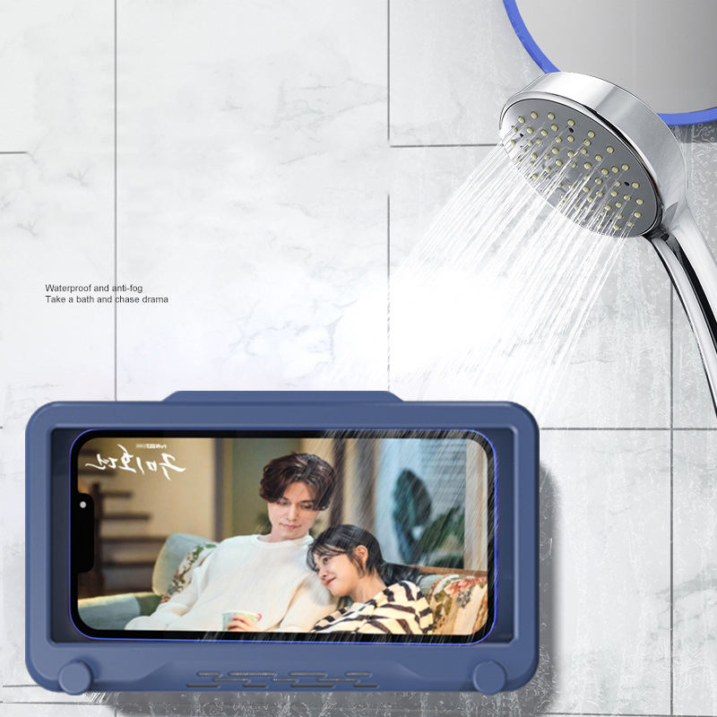 360 Degree Rotating Mobile Phone Holder Phone Stand Shower Phone Holder with Hook Waterproof Custom - V.I.P Digital Presence