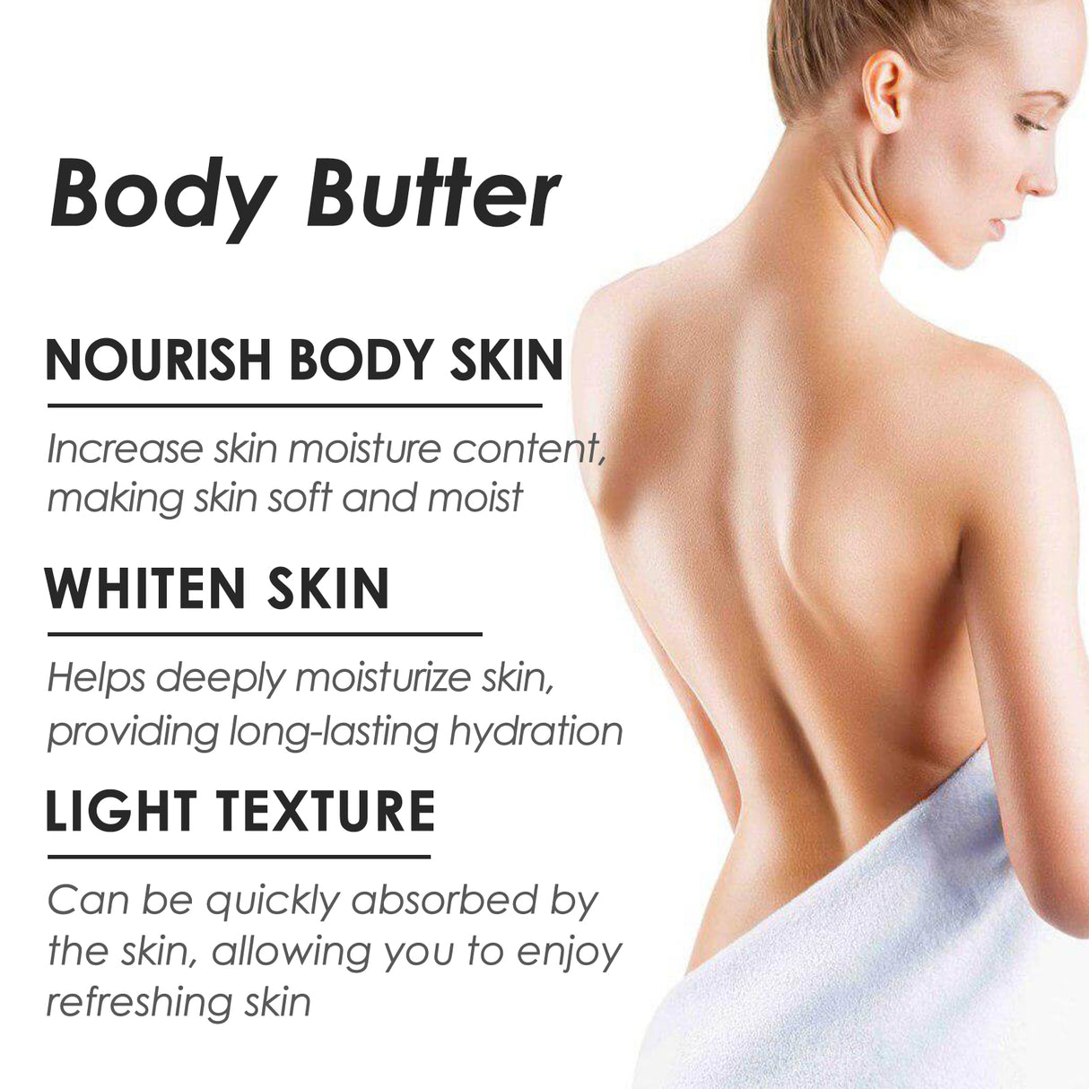 Body Moisturizer Series, Smooth And Delicate Skin Firming Repair Dark Whitening Moisturizing Cream - V.I.P Digital Presence