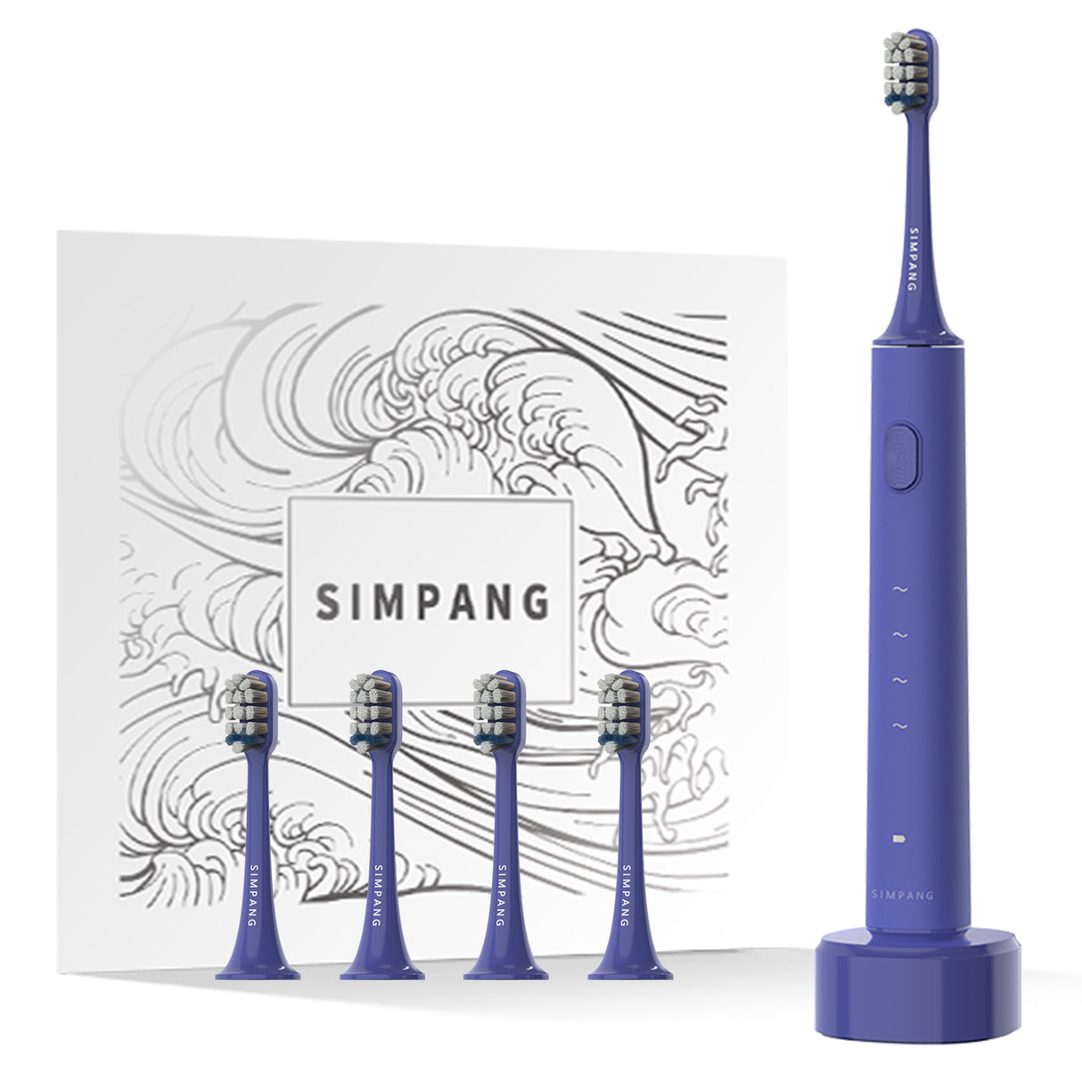 Smart Sonic Electric Toothbrush Soft Bristles Wireless Charging Adult Gift Box - V.I.P Digital Presence