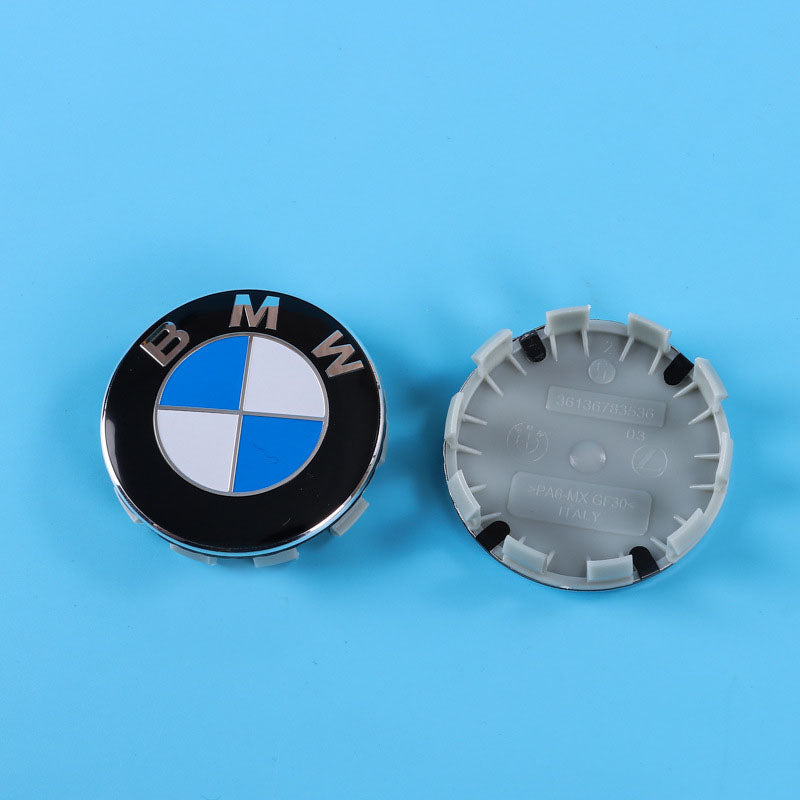 Suitable for BMW front and rear standard wheel hub covers 56/68mm 3 Series 5 Series X1X5X6M logo co branded center cover logo - V.I.P Digital Presence