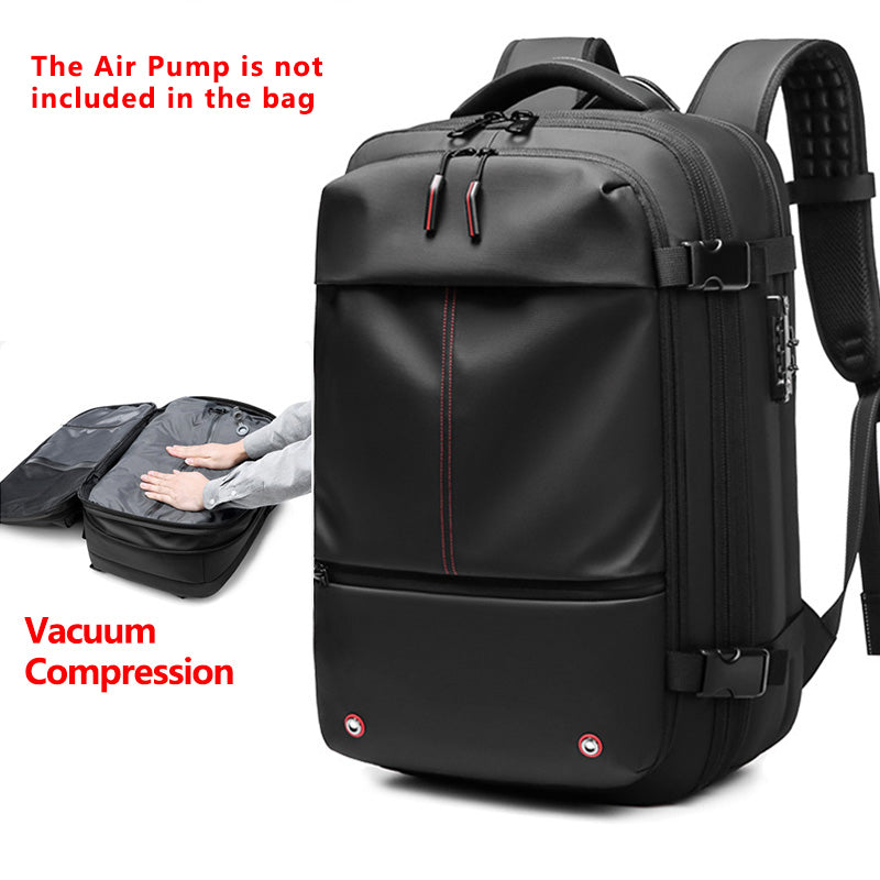 Air Tight Bags Valve Vacuum Compression Backpack system Expandable waterproof bagpack back pack travel laptop bag backpacks - V.I.P Digital Presence
