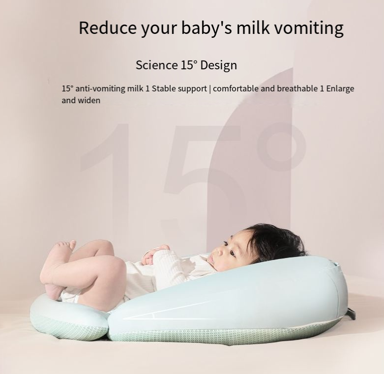 Breastfeeding Pillow Slope Pillow Anti spitting Breastfeeding Pillow Baby Lying Feeding Pillow - V.I.P Digital Presence