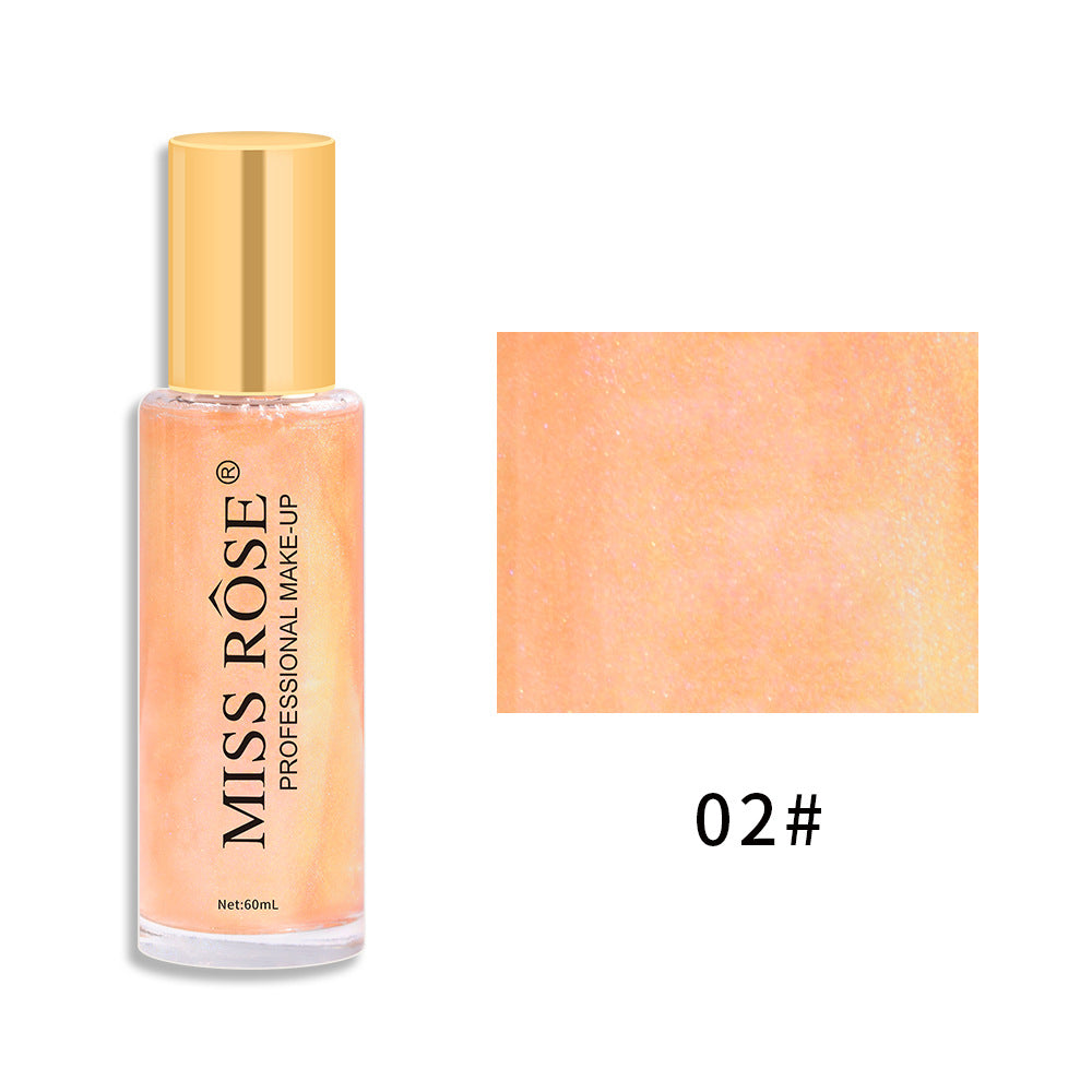 Quicksand Liquid Body Glitter Spray Waterproof Sweat Resistant Makeup Free Pearlescent Brighten And Highlight Spray - V.I.P Digital Presence